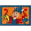 Wickie Kinderteppich Spielteppich Mädchen Jungen 95x133 Cm